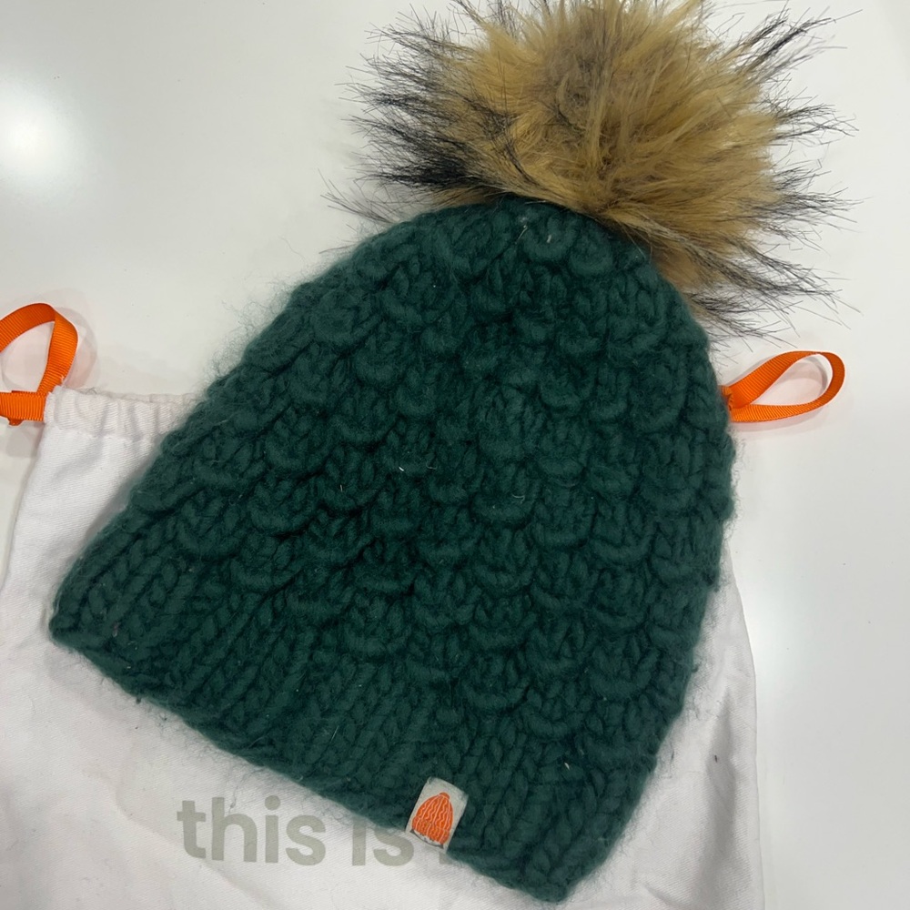 Sh*t That I Knit Gunn Beanie in Forest